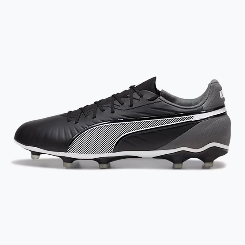 PUMA King Match FG/AG football boots puma black/puma white/cool dark grey 8