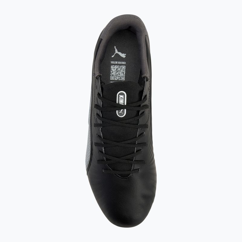 PUMA King Match FG/AG football boots puma black/puma white/cool dark grey 5