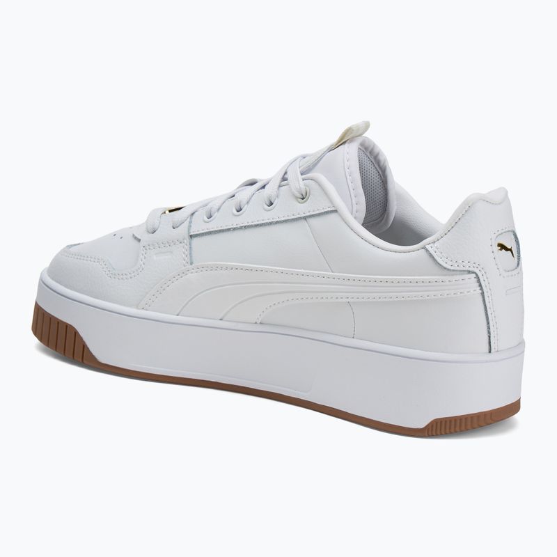 Women's shoes PUMA Carina Street Lux puma white/puma white/puma gold 3