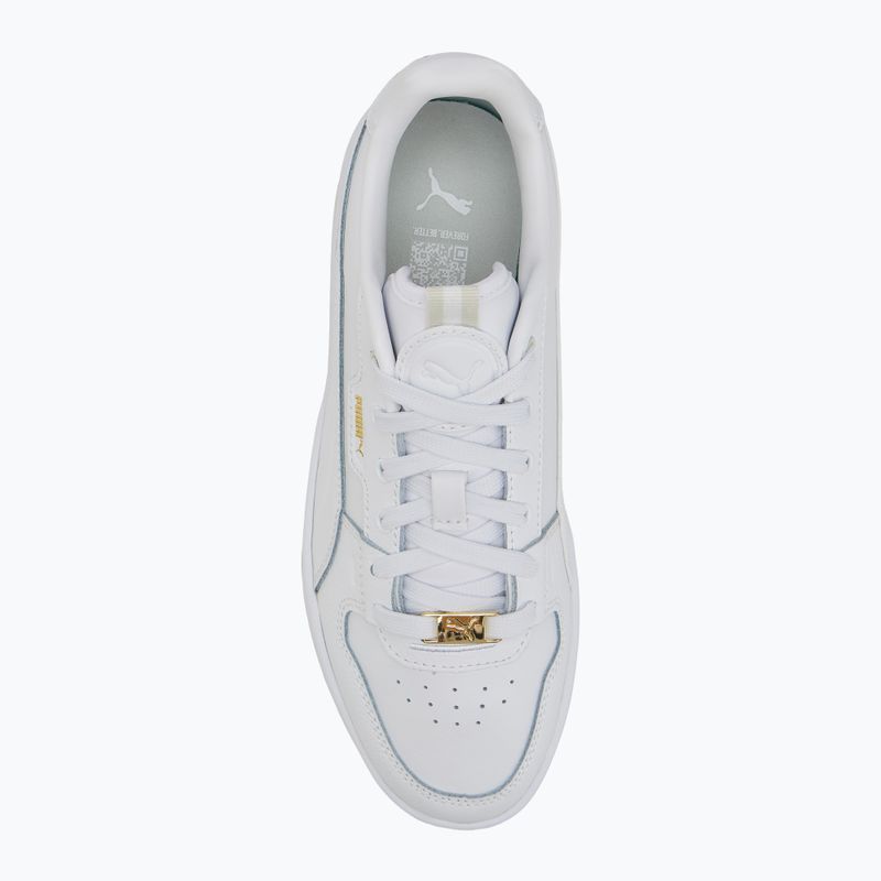 Women's shoes PUMA Carina Street Lux puma white/puma white/puma gold 5