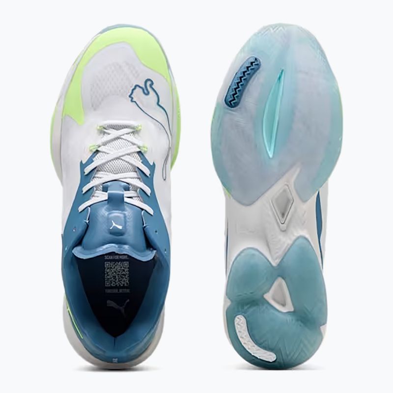 Shoes PUMA Vantage Nitro puma white/ blue horizon/ fizzy apple 11