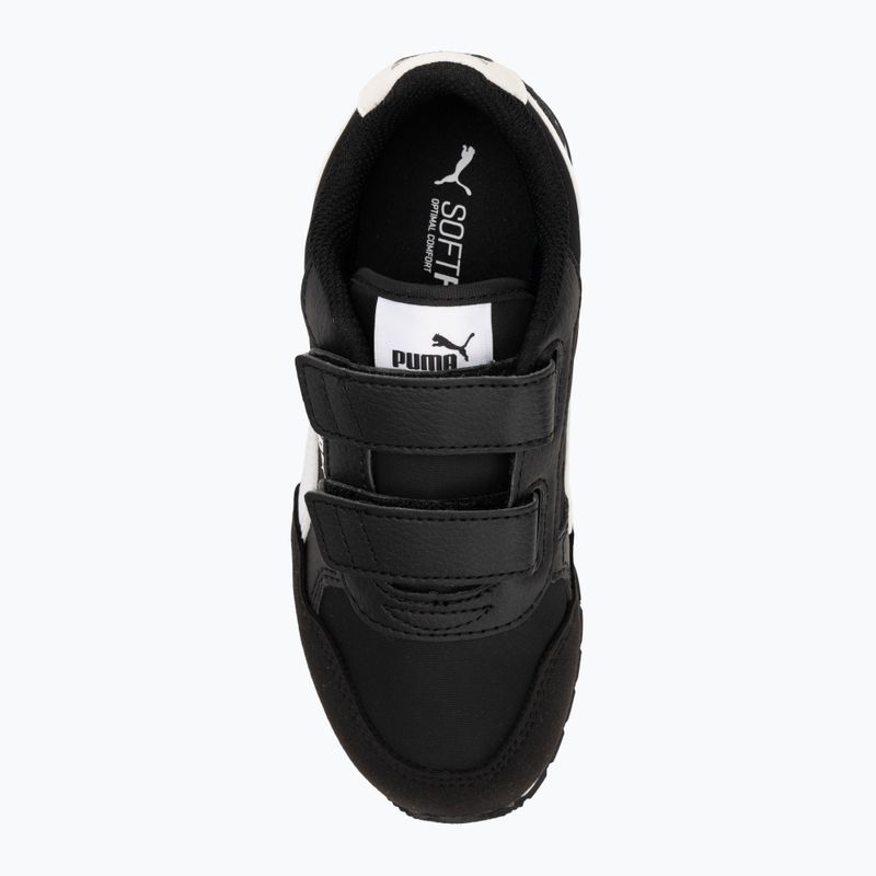 PUMA ST Runner v4 NL V PS junior shoes puma black/puma white 5