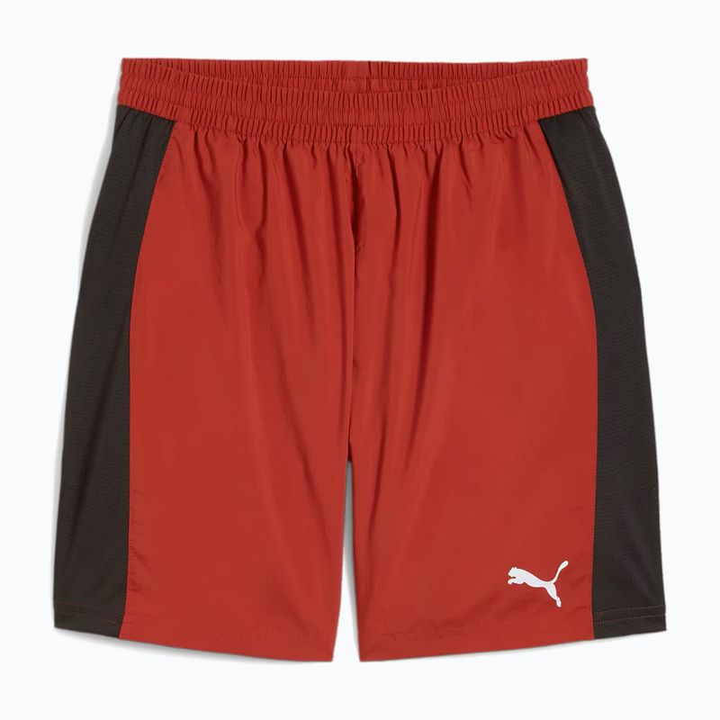 Men's PUMA Run Favorite Velocity Woven 2IN1 running shorts mars red/ puma black