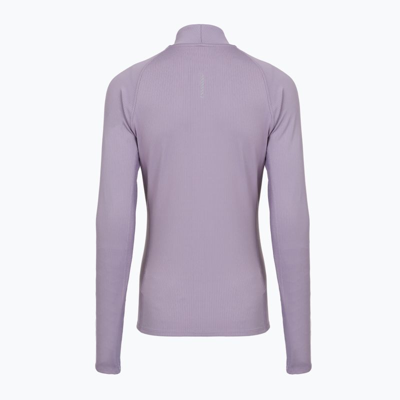 Women's running sweatshirt PUMA Run For Her Ribbed Full Zip pale plum 2