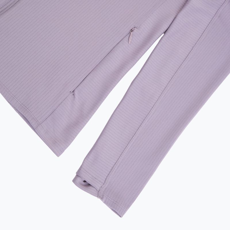 Women's running sweatshirt PUMA Run For Her Ribbed Full Zip pale plum 4