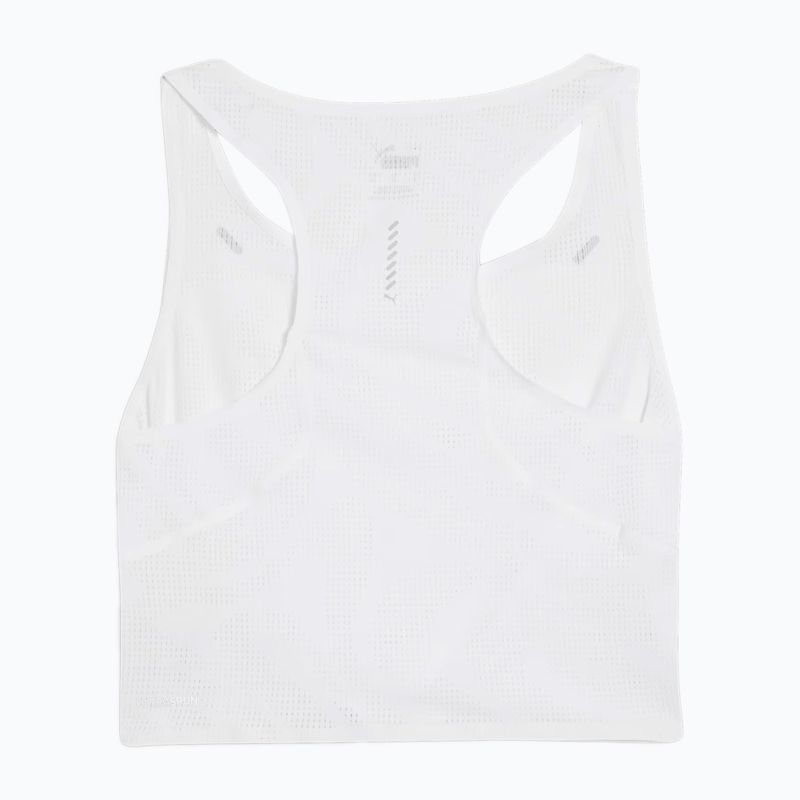 Men's running tank top PUMA Run Ultraspun Singlet puma white/aop 2