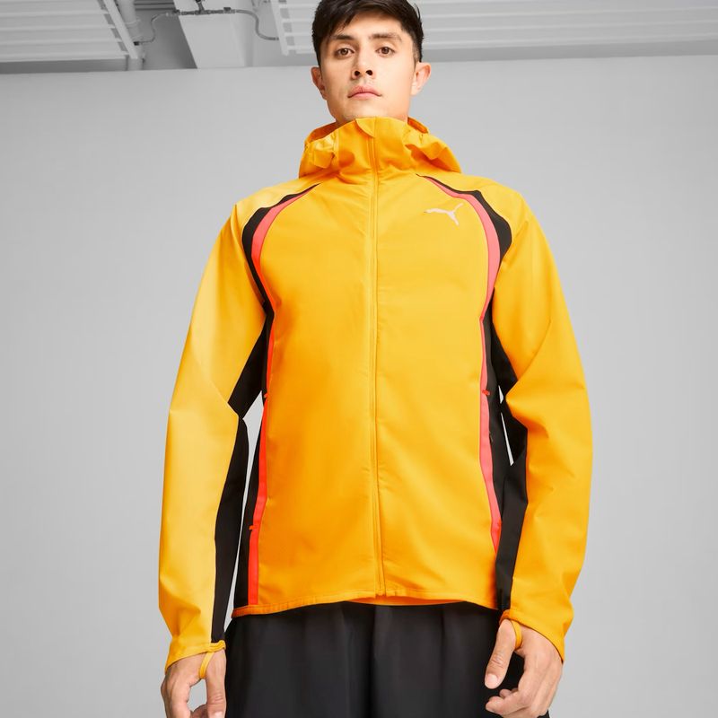 Men's PUMA Run Ultraweave Raincell sun stream running jacket 3