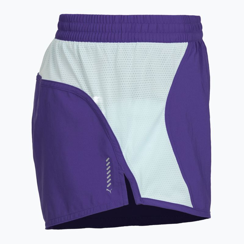 Women's running shorts Puma Run Favorite Velocity 3" Shorts violet/blue/silver/black 4