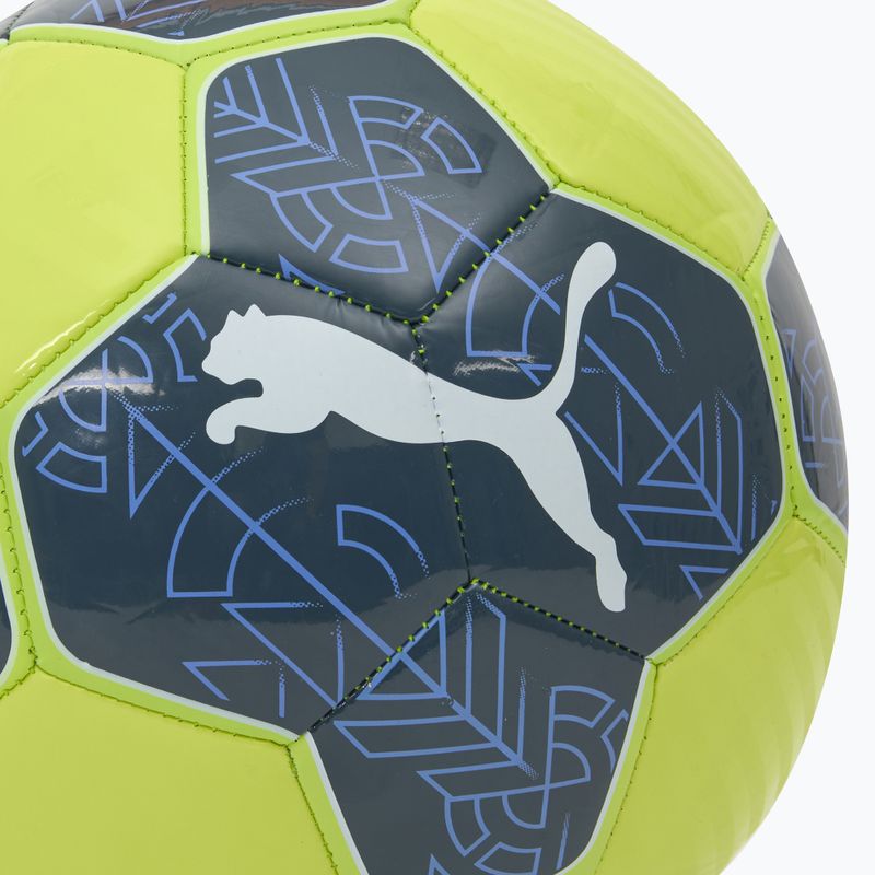 PUMA Prestige fizzy apple/grey skies football size 3 3