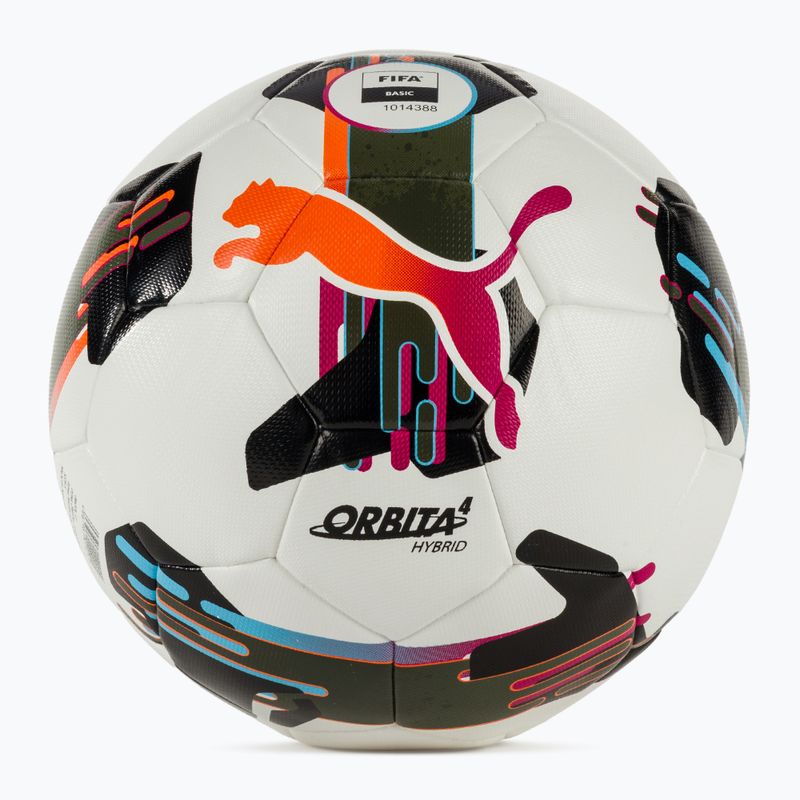 PUMA Orbita 4 HYB FIFA Basic football puma white/multicolor size 5