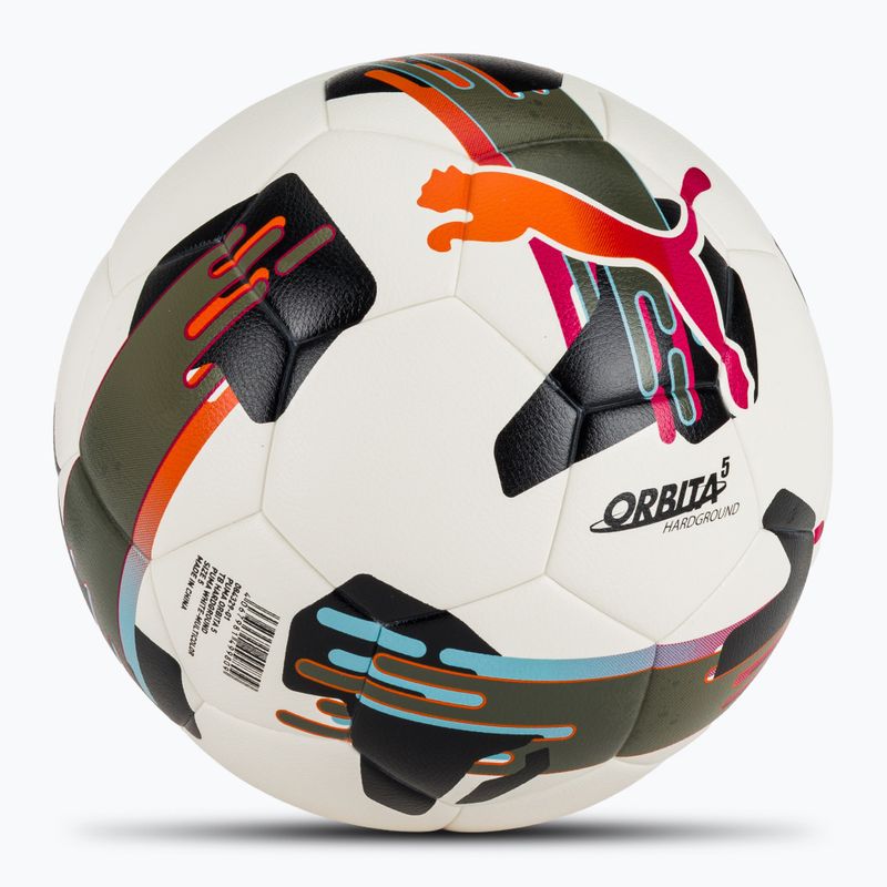 PUMA Orbit 5 TB Hardground football puma white/multicolor size 5 2