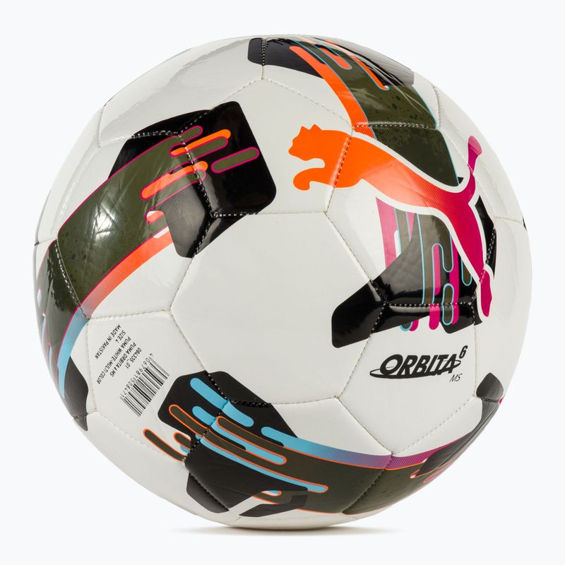 PUMA Orbit 6 MS football puma white/multicolor size 4 2