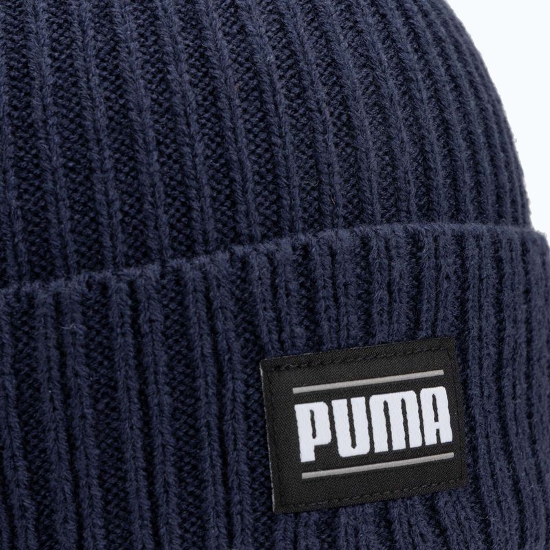 PUMA Ribbed Classic Cuff winter cap puma navy 2