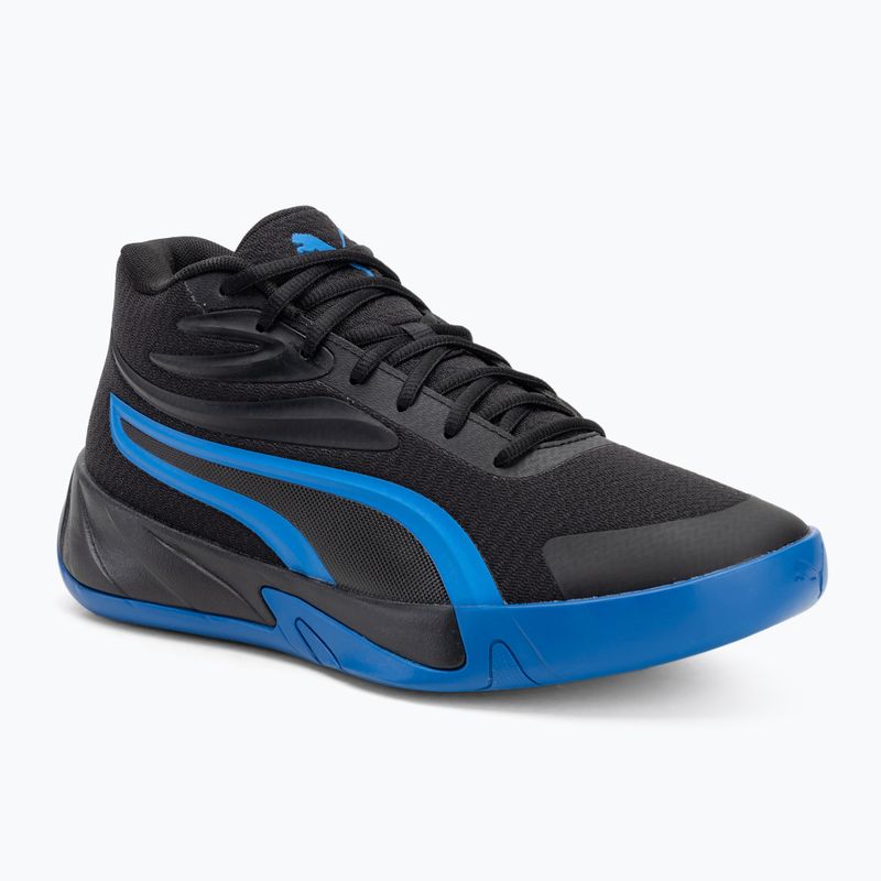 Men's basketball shoes PUMA Court Pro puma black/puma team royal