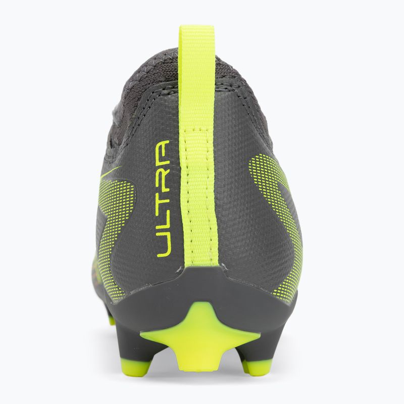 PUMA Ultra 5 Match FG/AG Jr children's football boots matte aged silver/yellow alert/puma aged silver 6