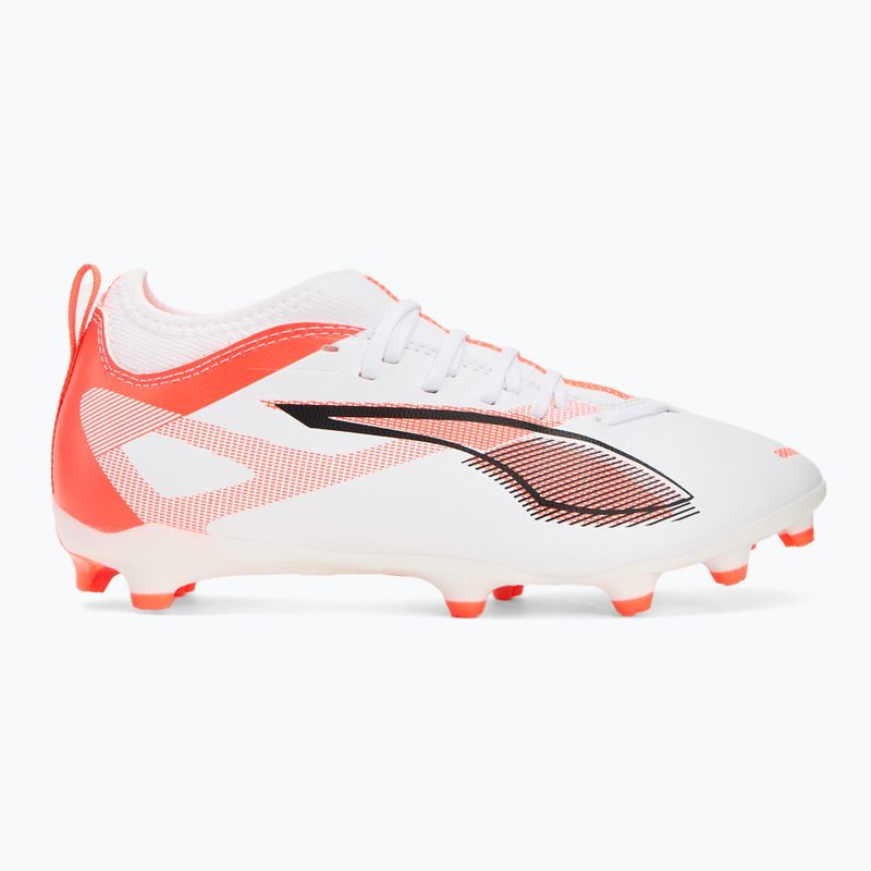 PUMA Ultra 5 Match FG/AG Jr children's football boots puma white/puma black/glowing red 2