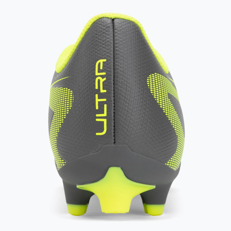 PUMA Ultra 5 Play FG/AG matte aged silver/yellow alert/puma aged silver football boots 6