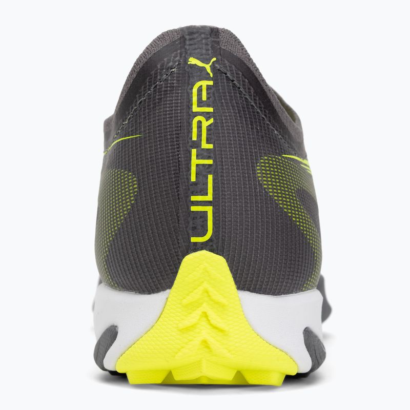 Men's football boots PUMA Ultra 5 Match TT matte aged silver/yellow alert/puma aged silver 6