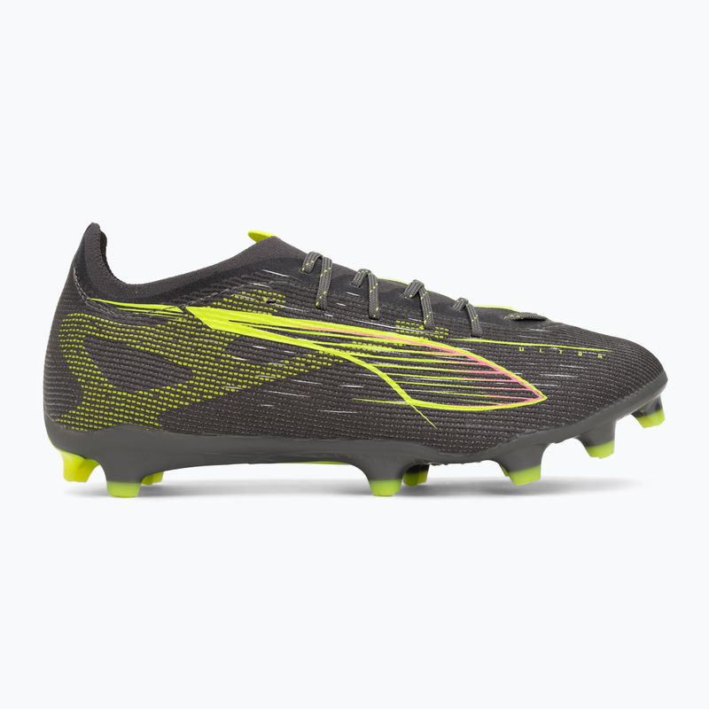 PUMA men's football boots Ultra 5 Pro FG/AG matte aged silver/yellow alert/sun struck 3