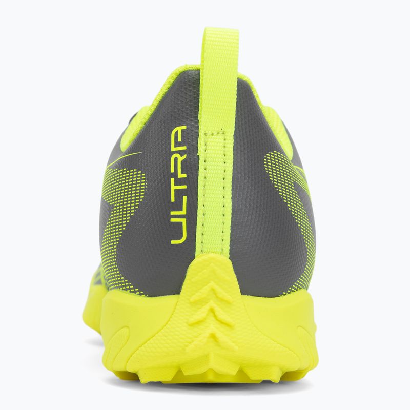 PUMA Ultra 5 Play TT Jr children's football boots matte aged silver/yellow alert/puma aged silver 6