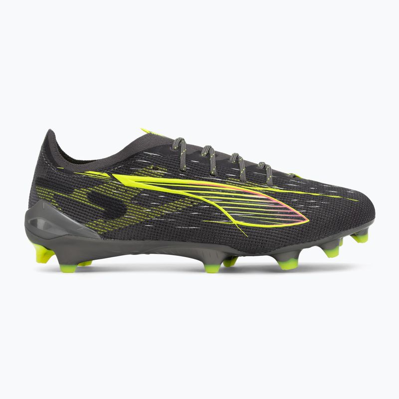 PUMA men's football boots Ultra 5 Ultimate FG matte aged silver/yellow alert/sun struck 3