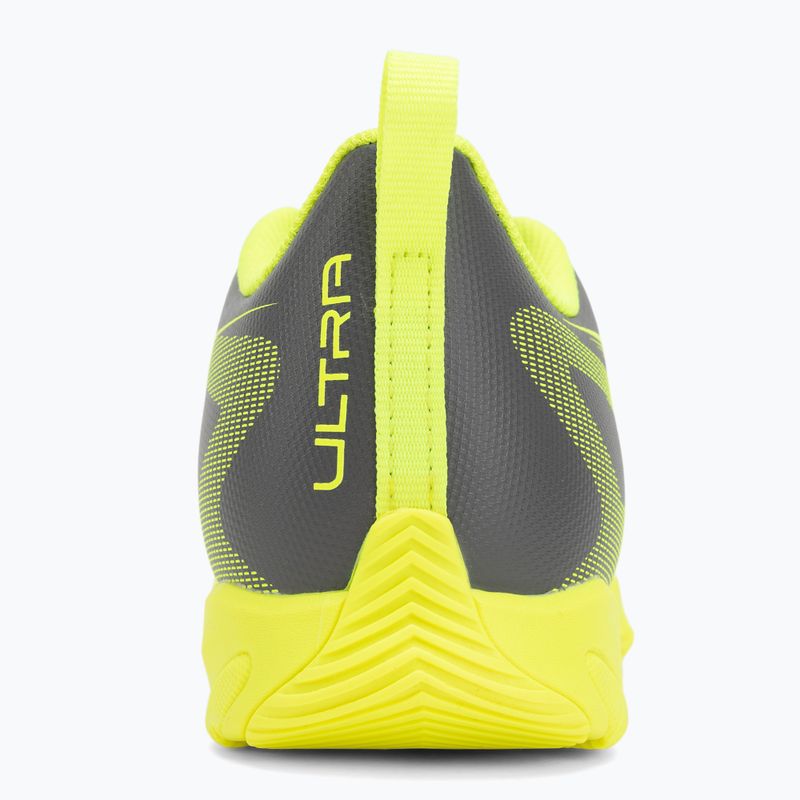 PUMA Ultra 5 Play IT Jr children's football boots matte aged silver/yellow alert/puma aged silver 6