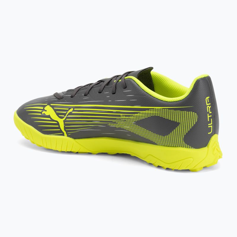 PUMA men's football boots Ultra 5 Play TT matte aged silver/yellow alert/puma aged silver 3