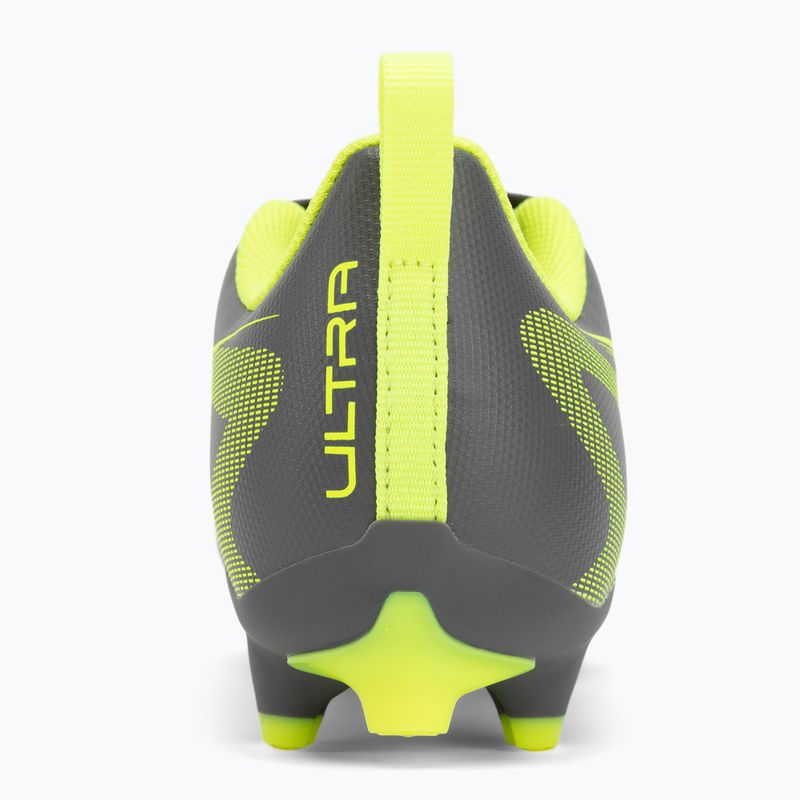 PUMA Ultra 5 Play FG/AG Jr matte aged silver/yellow alert/puma aged silver children's football boots 6