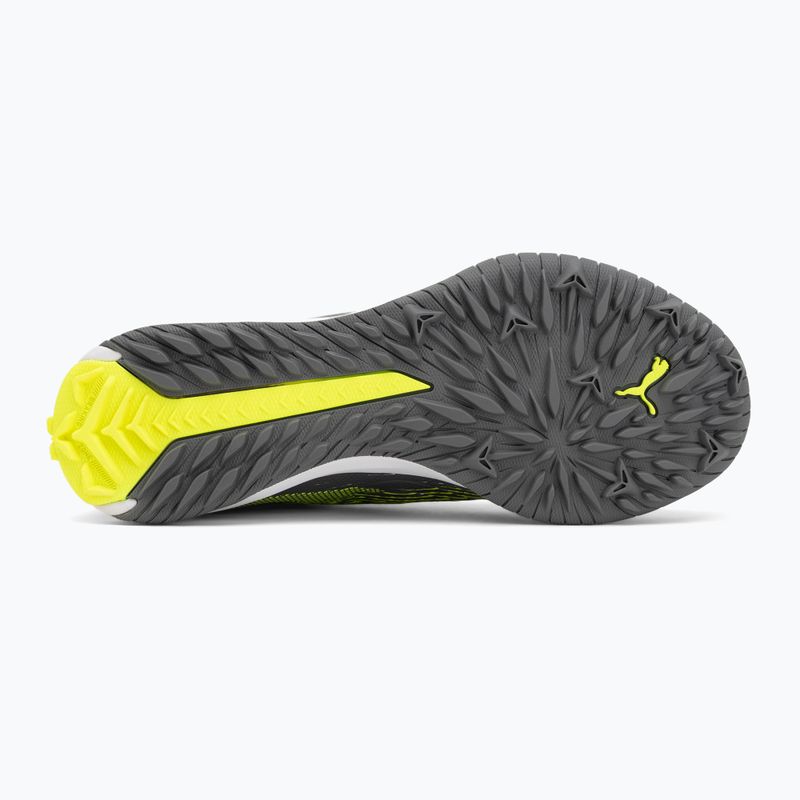 Children's football boots PUMA Ultra 5 Match+ LL TT + Mid Jr matte aged silver/yellow alert/puma aged silver 4