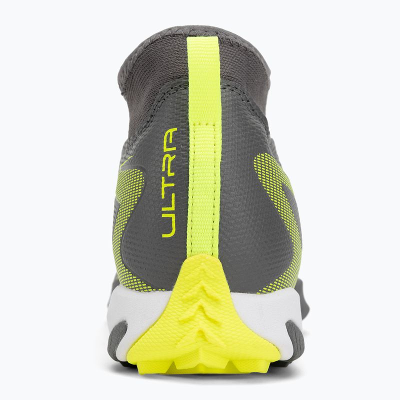 Children's football boots PUMA Ultra 5 Match+ LL TT + Mid Jr matte aged silver/yellow alert/puma aged silver 6