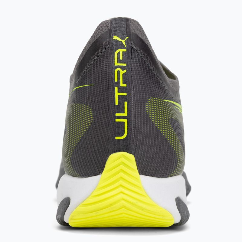 Men's football boots PUMA Ultra 5 Match It matte aged silver/yellow alert/puma aged silver 6