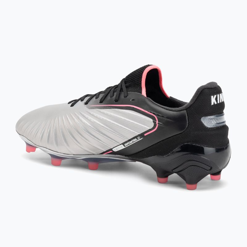 Men's football boots PUMA King Ultimate FG/AG puma silver/puma black/sun struck/puma white 3