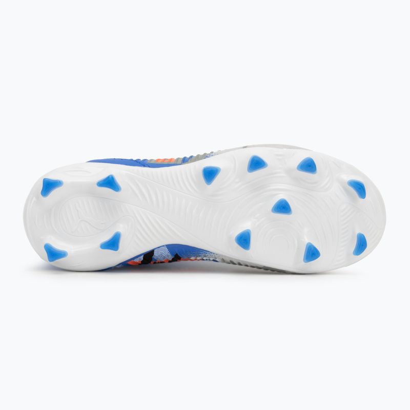 PUMA Future 8 Match Forever FG/AG Jr children's football boots white/ultra blue/feather gray/puma black/glowing red 4