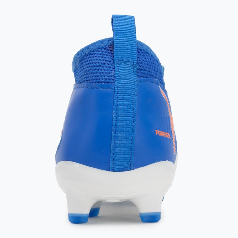 PUMA Future 8 Match Forever FG/AG Jr children's football boots white/ultra blue/feather gray/puma black/glowing red 6
