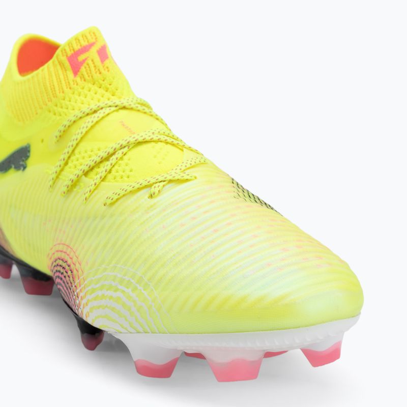 Men's football boots PUMA Future 8 Ultimate FG yellow alert/puma black/sun struck 7