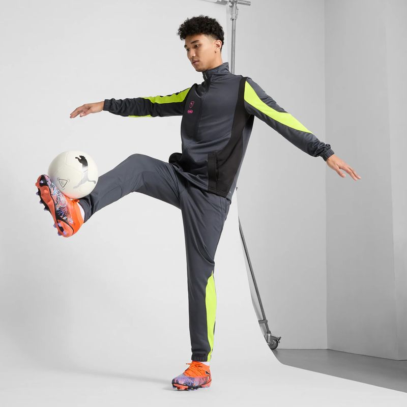 PUMA Future 8 Match Creativity FG/AG orange poppy/black/dark amethyst/electric peppermint Men's football boots 11