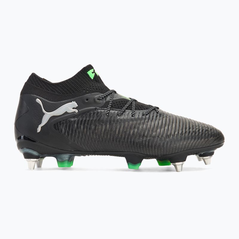 Men's football boots PUMA Future 8 Ultimate MxSG puma black/cool light gray/fluo green 2