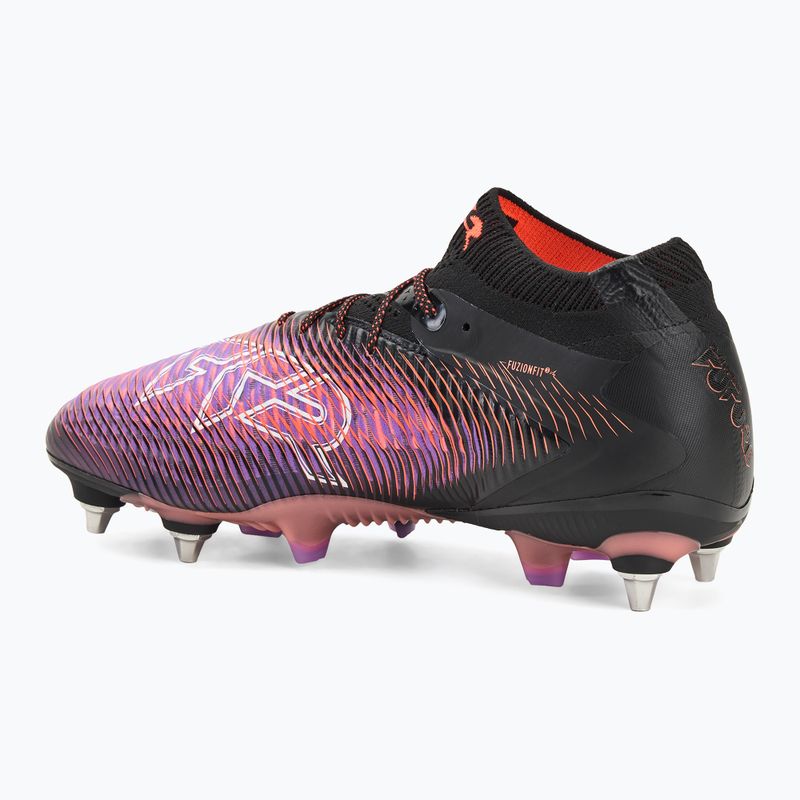 Men's football boots PUMA Future 8 Ultimate MxSG puma black/puma white/glowing red 3