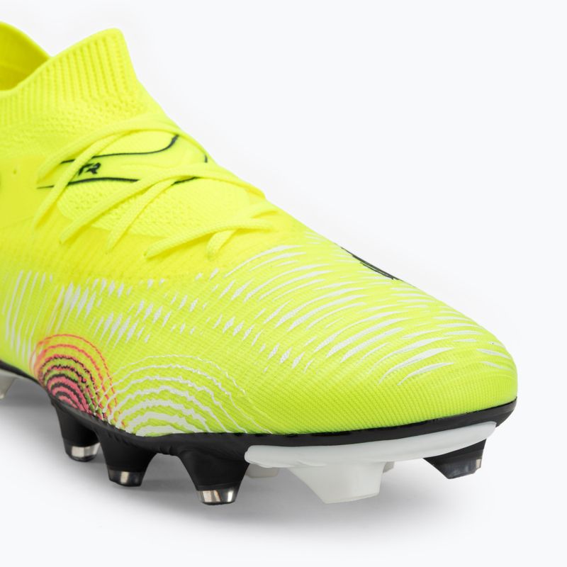 Men's football boots PUMA Future 8 Match FG/AG yellow alert/puma black/sun struck 7