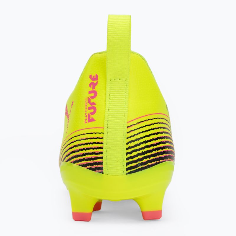 Children's football boots PUMA Future 8 Play FG/AG Jr yellow alert/puma black/sun struck 6