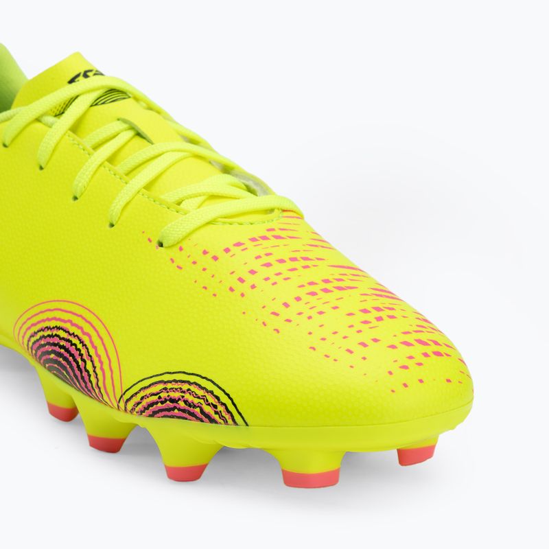 Children's football boots PUMA Future 8 Play FG/AG Jr yellow alert/puma black/sun struck 7