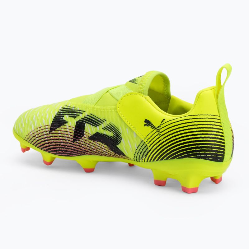 PUMA Future 8 Match LL FG/AG yellow alert/ puma black/ sun struck Children's football boots 3