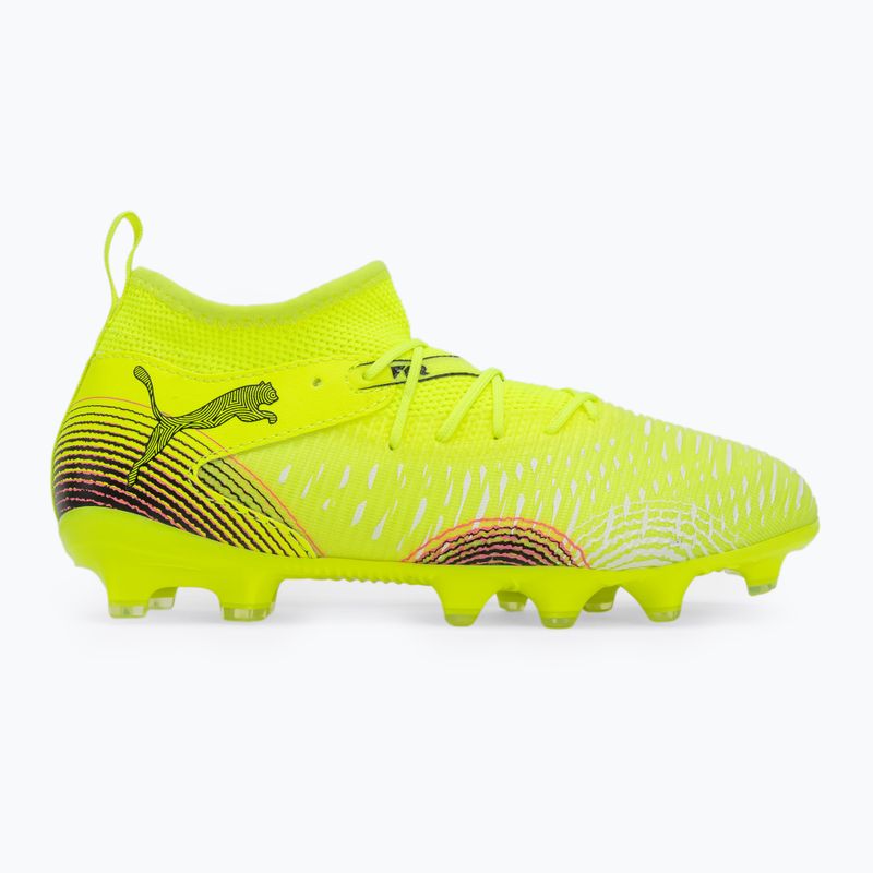 PUMA Future 8 Match FG/AG Jr children's football boots yellow alert/puma black/sun struck 2