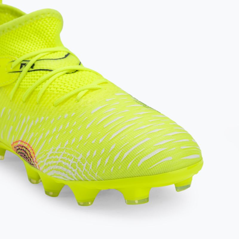 PUMA Future 8 Match FG/AG Jr children's football boots yellow alert/puma black/sun struck 7