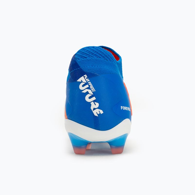 Men's football shoes PUMA Future 8 Ultimate Forever FG white/ultra blue/feather gray/puma black/glowing red 6