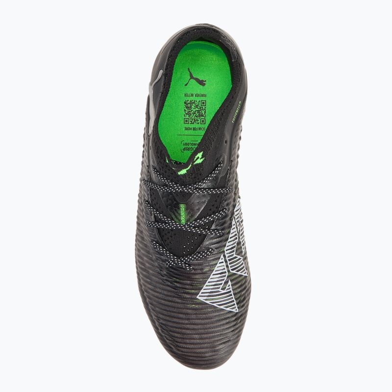 Men's football boots PUMA Future 8 Ultimate Low FG puma black/cool light gray/fluo green 5