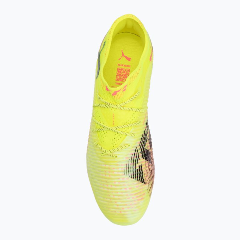 Men's football boots PUMA Future 8 Ultimate Low FG yellow alert/puma black/sun struck 5