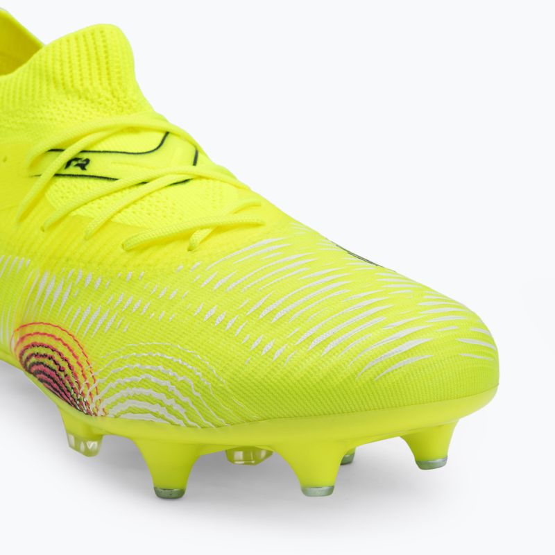 Men's football boots PUMA Future 8 Match MxSG yellow alert/ puma black/ sun struck 7