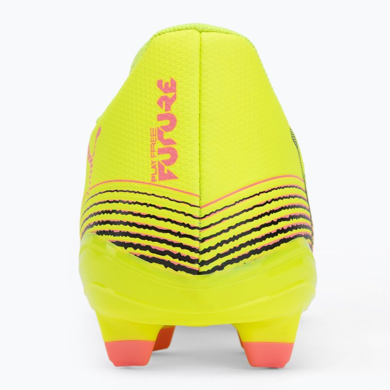 Men's football boots PUMA Future 8 Play FG/AG yellow alert/ puma black/ sun struck 6