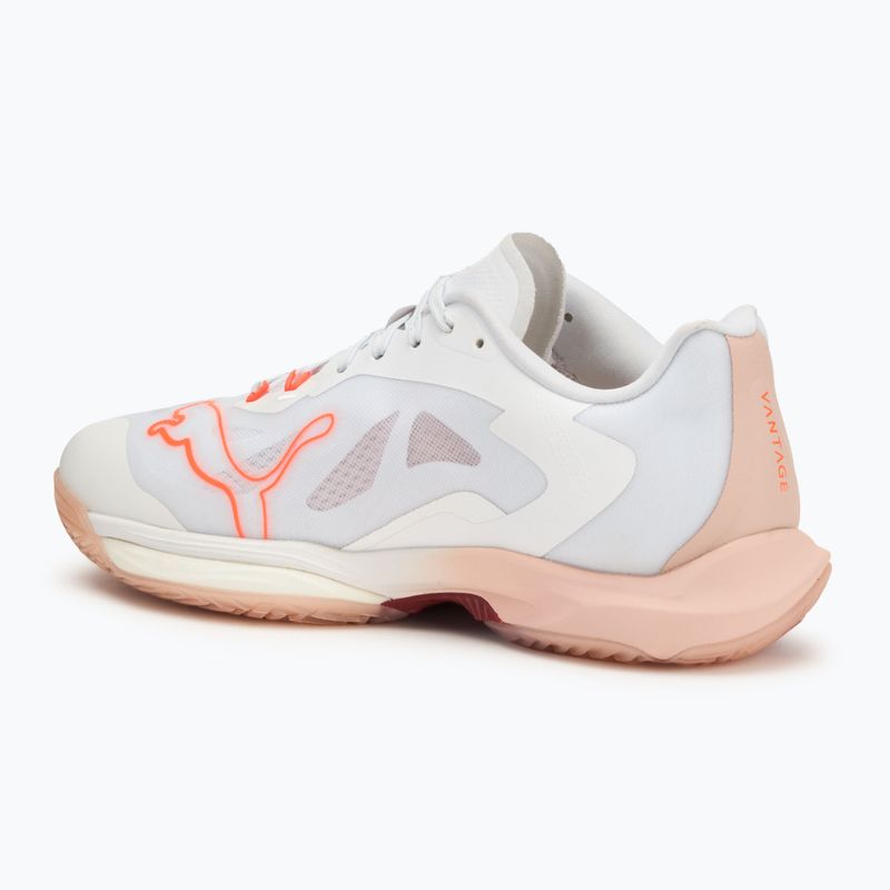 Women's shoes PUMA Vantage Nitro W+ puma white/ glowing red/ rose quartz/ dark crimson 3